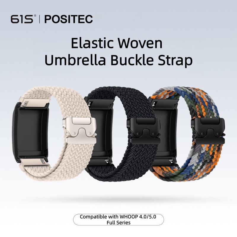 Parachute Strap Elastic - Elastic Woven Umbrella Nylon Watch Strap