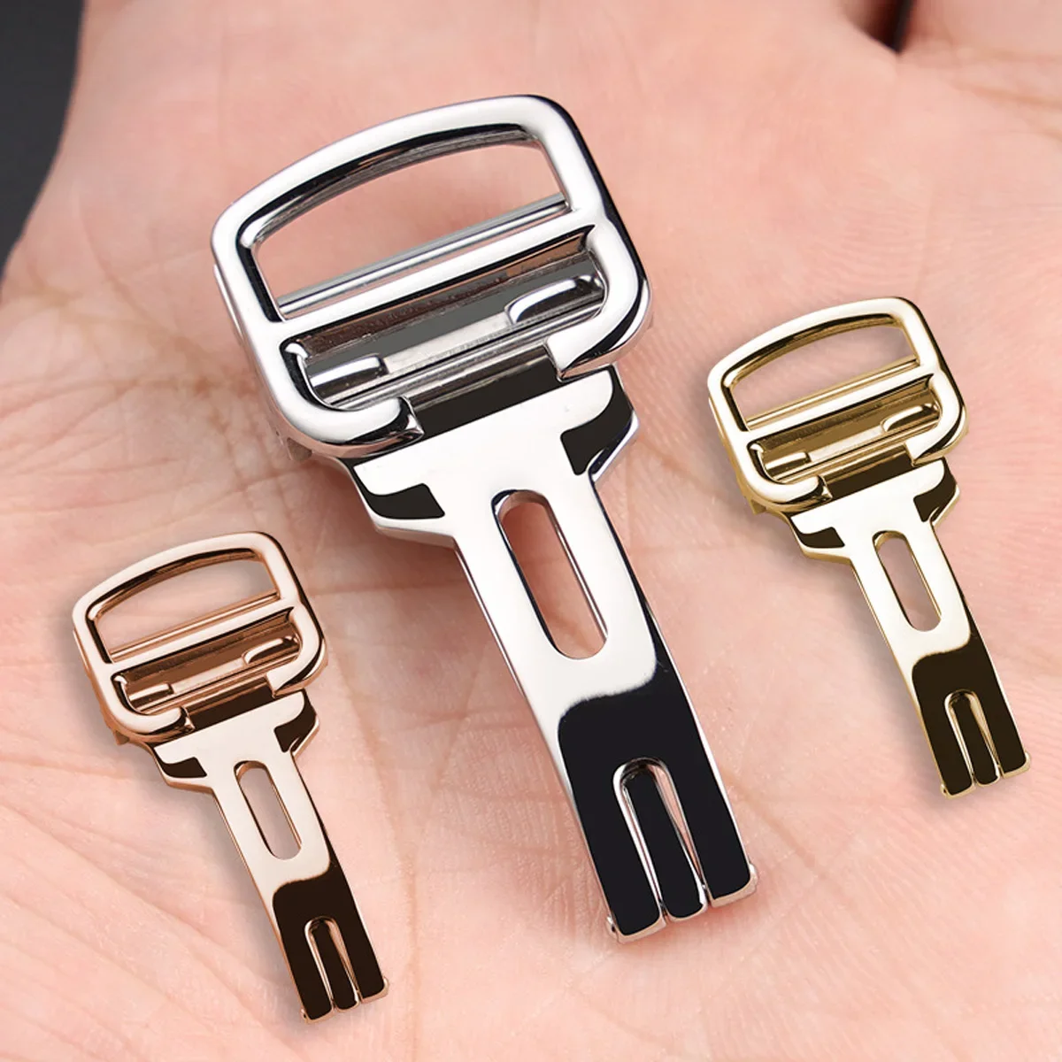 Hot Watch Buckle Stainless Ste - Butterfly Clasp Deployant recension och pris