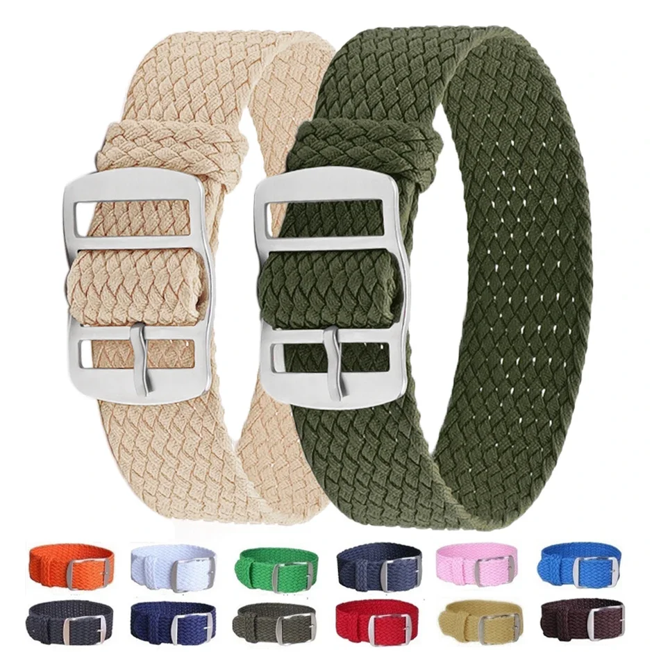 14mm 16mm 18mm 20mm 22mm Perlo - Perlon Strap Woven recension och pris