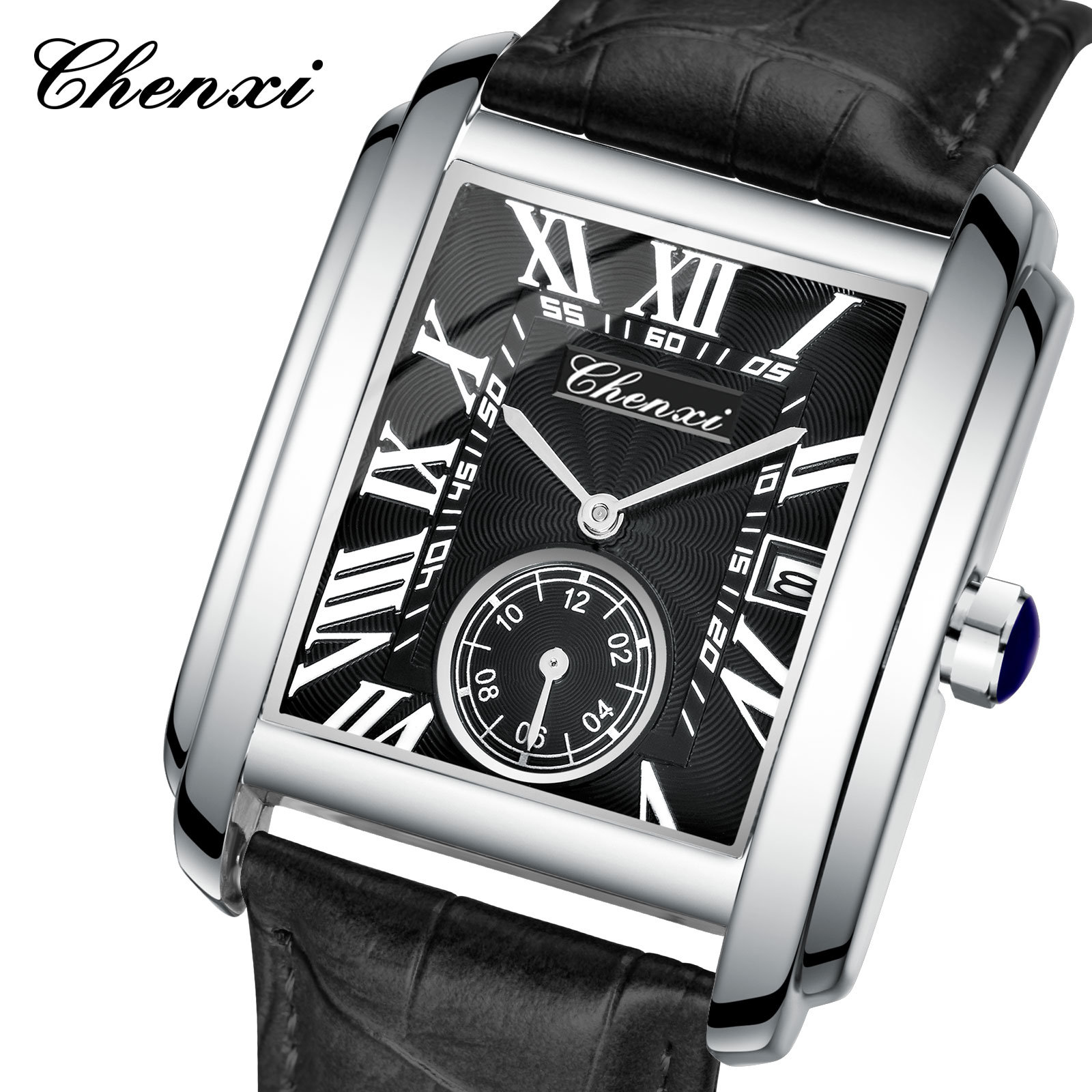 Chenxi 8216 New Fashion Boy Cl - Leather Watch Band Men recension och pris