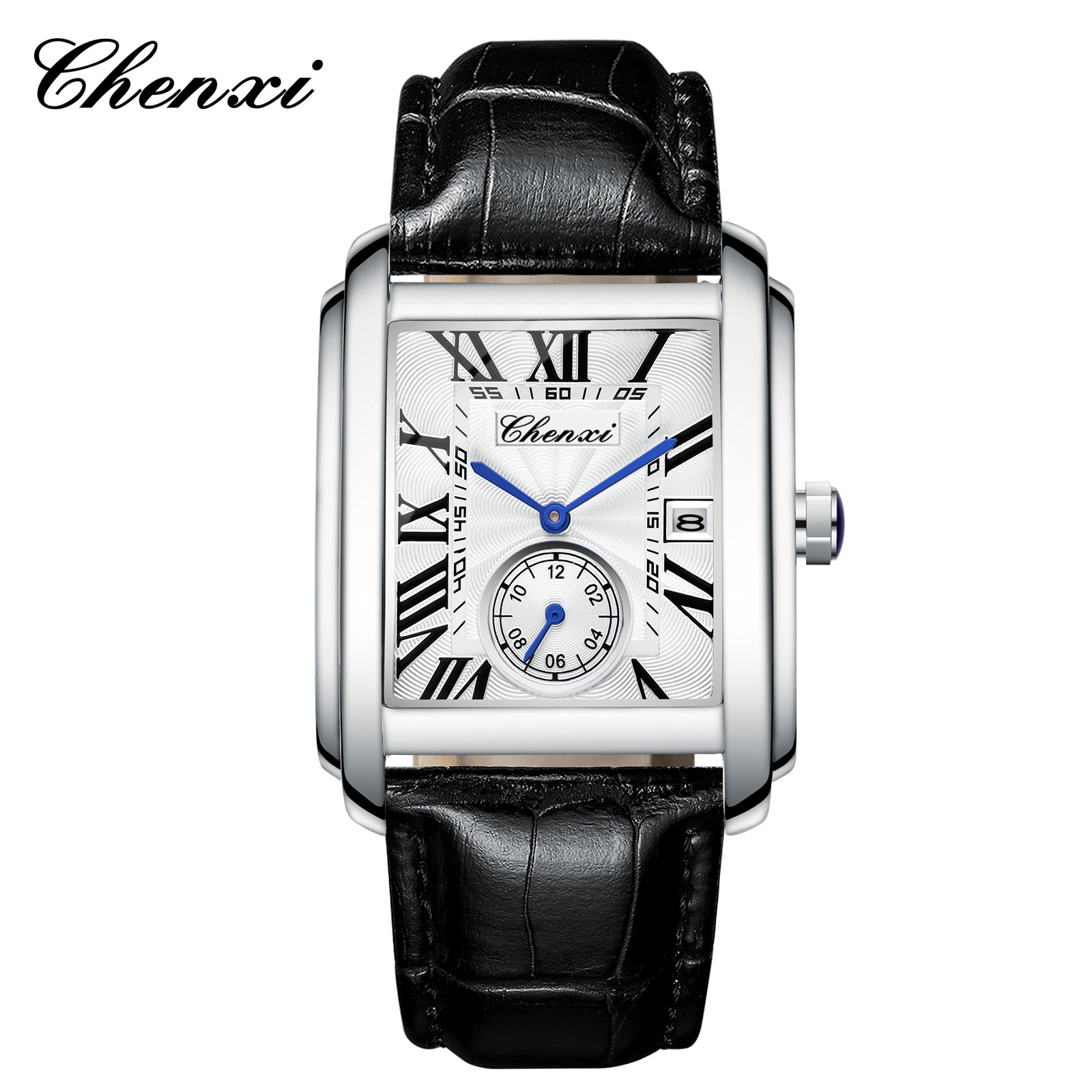 Chenxi 8216 New Fashion Boy Cl - Leather Watch Band Men recension och pris