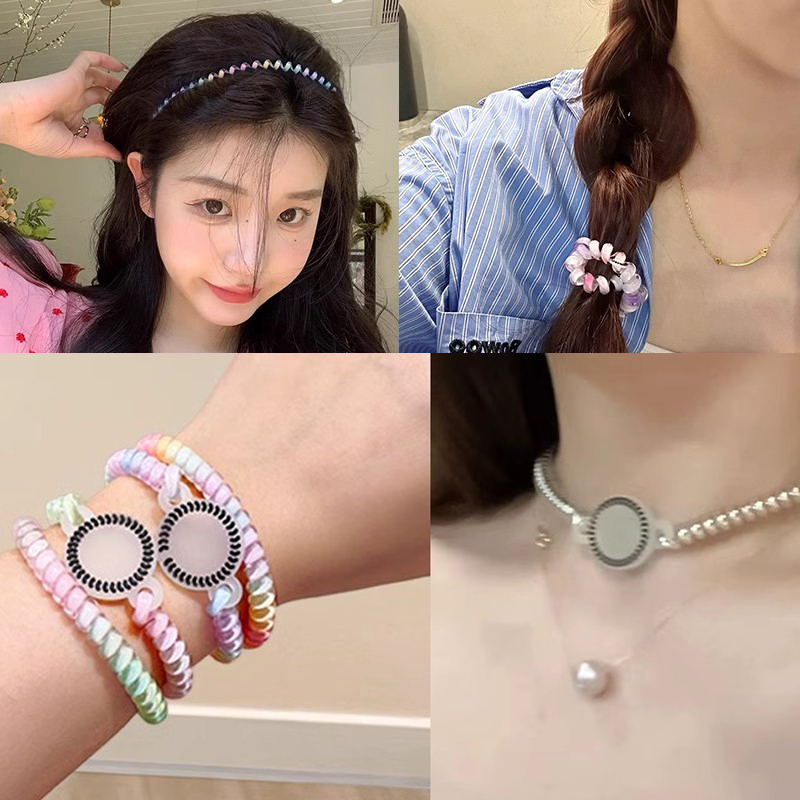 Elastic Fashion Telephone Line - Silicone Band Women recension och pris