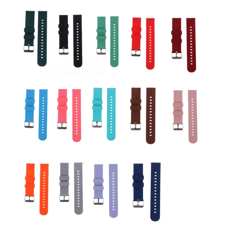 Silicone Strap 20/22mm Soft Qu - Silicone Watch Band 22Mm recension och pris