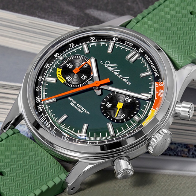 ADDIESDIVE 2025 NEW TOP 38mm M - Rubber Strap Diver recension och pris