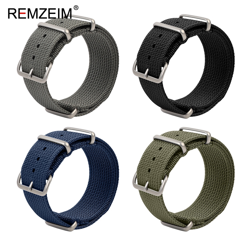 New Ribbed Nylon Watch Strap 1 - Nato Strap Nylon recension och pris