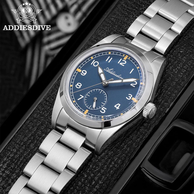 ADDIESDIVE 36mm Men's Quartz W - Stainless Bracelet Diver recension och pris
