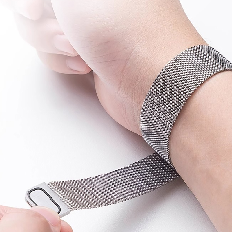 Milanese Magnet Steel strap 12 - Milanese Loop Magnetic recension och pris