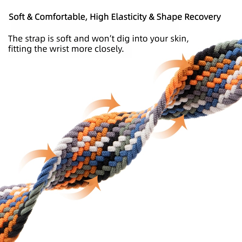 Elastic Woven Umbrella Nylon W - Parachute Strap Elastic recension och pris