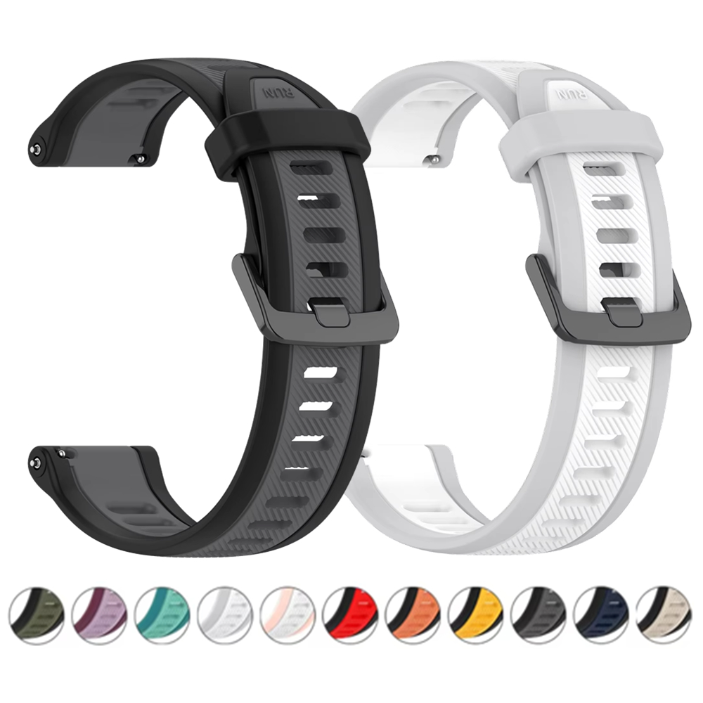 22mm 20mm 18mm Texture Silicon - Silicone Watch Band 22Mm recension och pris
