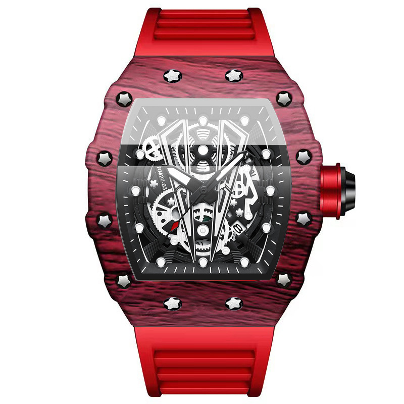 BINBOND B8577 Fashion Men's Qu - Rubber Strap Diver recension och pris