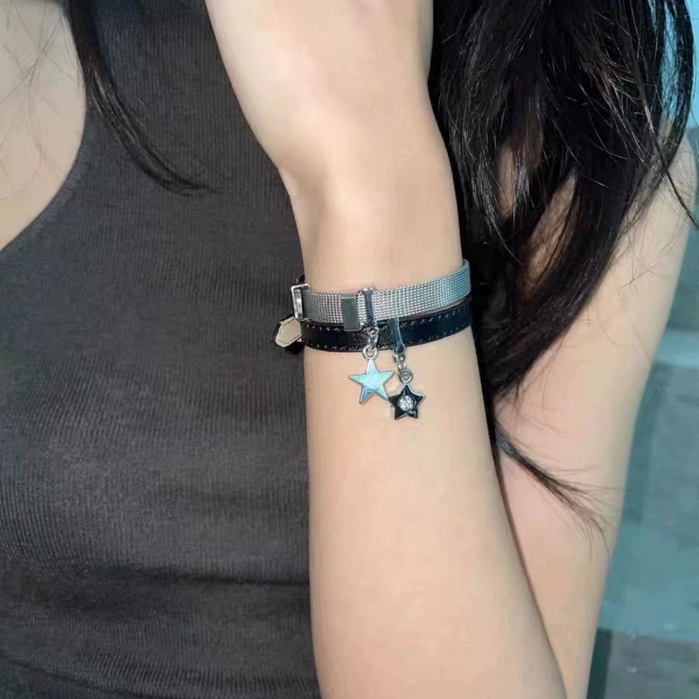 Star Charm Bracelet, Mesh Meta - Mesh Strap Metal recension och pris