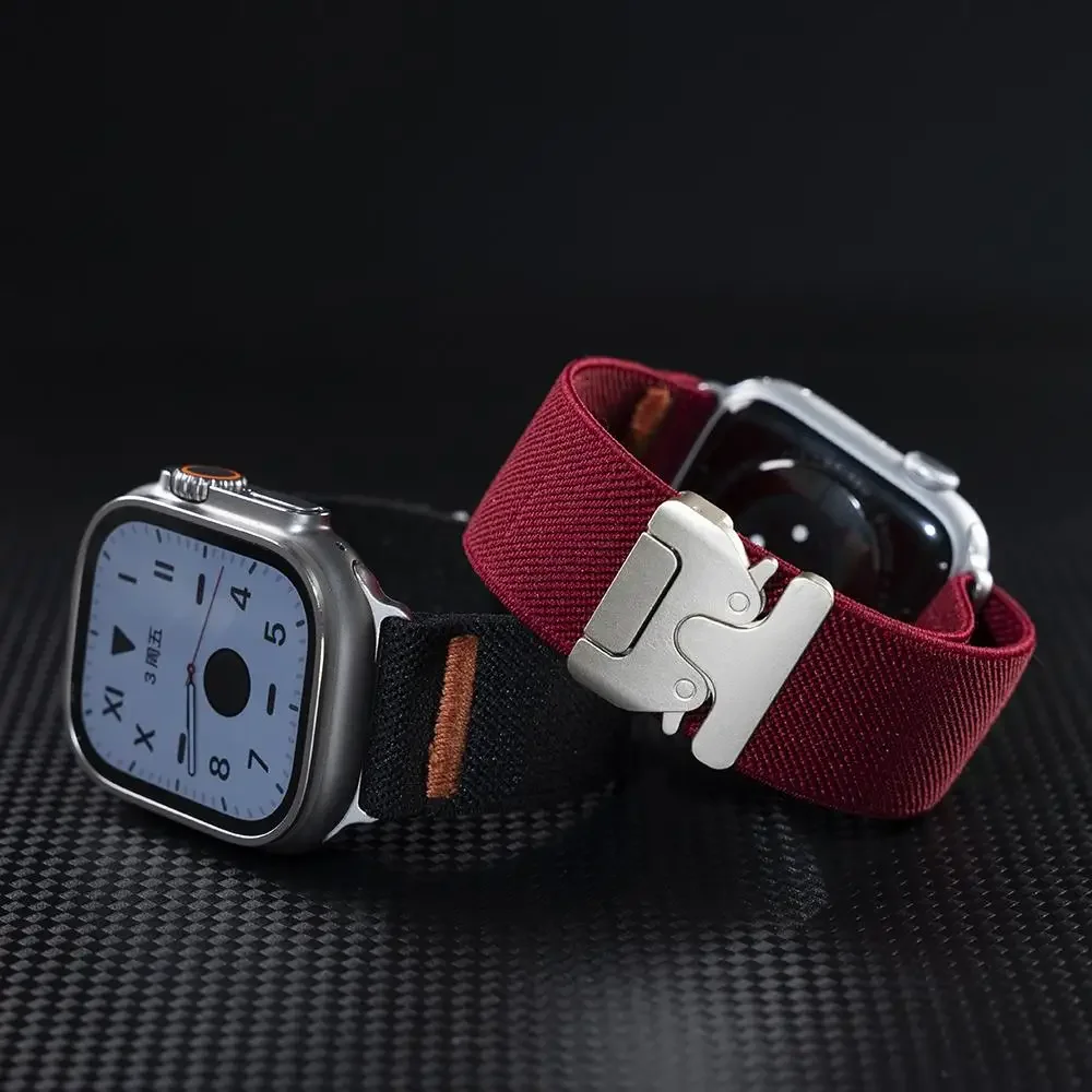 Nylon Strap for Apple Watch ba - Parachute Strap Elastic recension och pris