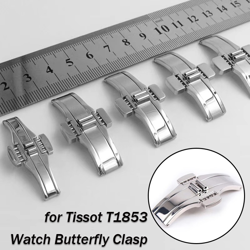 for Tissot T1853 Watch Band Bu - Butterfly Clasp Deployant recension och pris