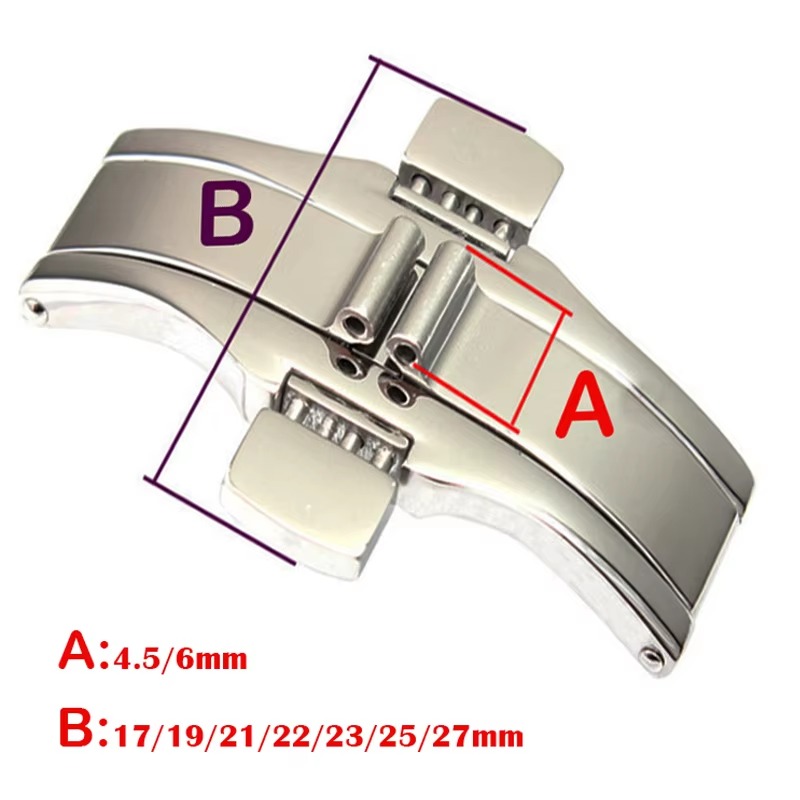 for Tissot T1853 Watch Band Bu - Butterfly Clasp Deployant recension och pris