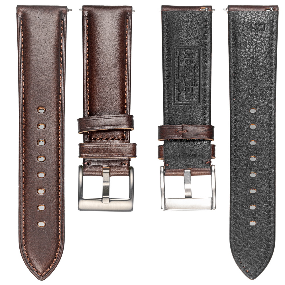 Hemsut Watch Bands Genuine Lea - Leather Strap Quick Release recension och pris