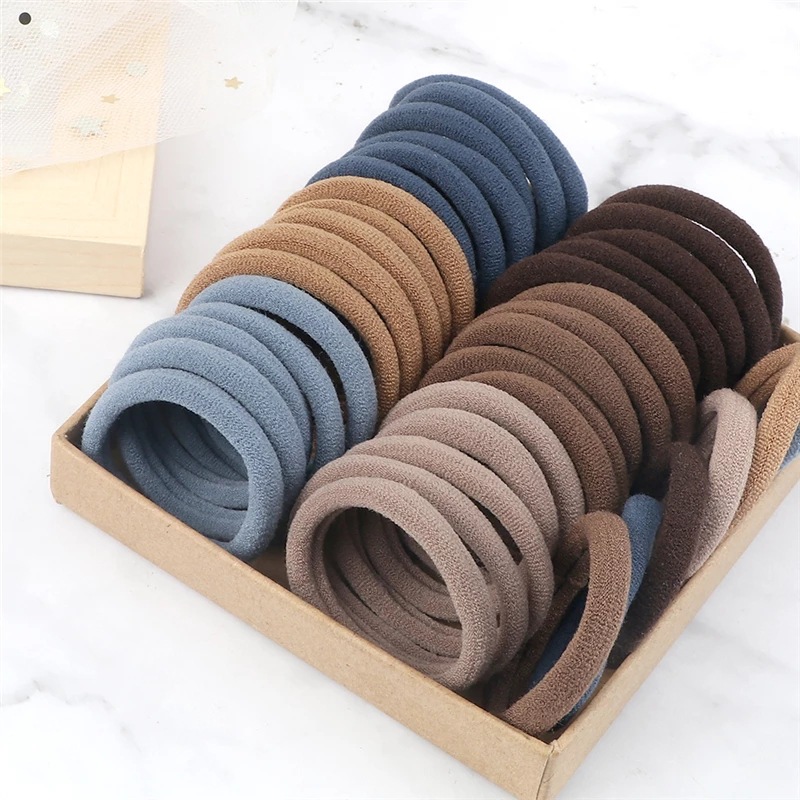 50PCS/Set Women Girls Basic Ha - Silicone Band Women recension och pris