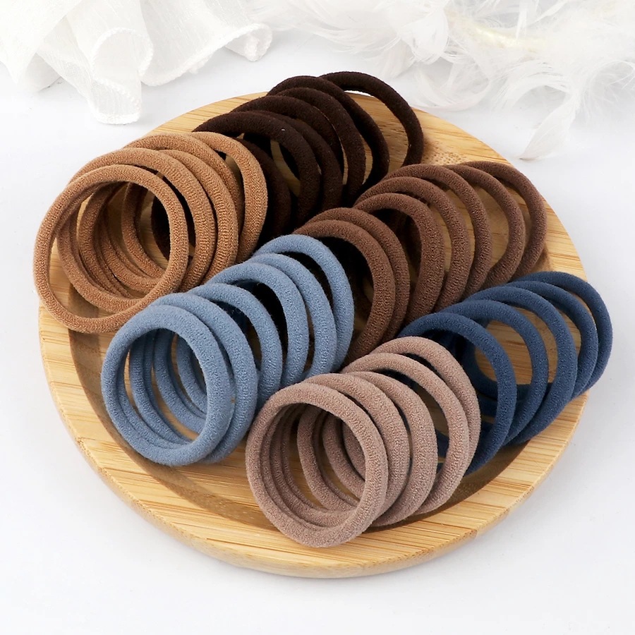 50PCS/Set Women Girls Basic Ha - Silicone Band Women recension och pris