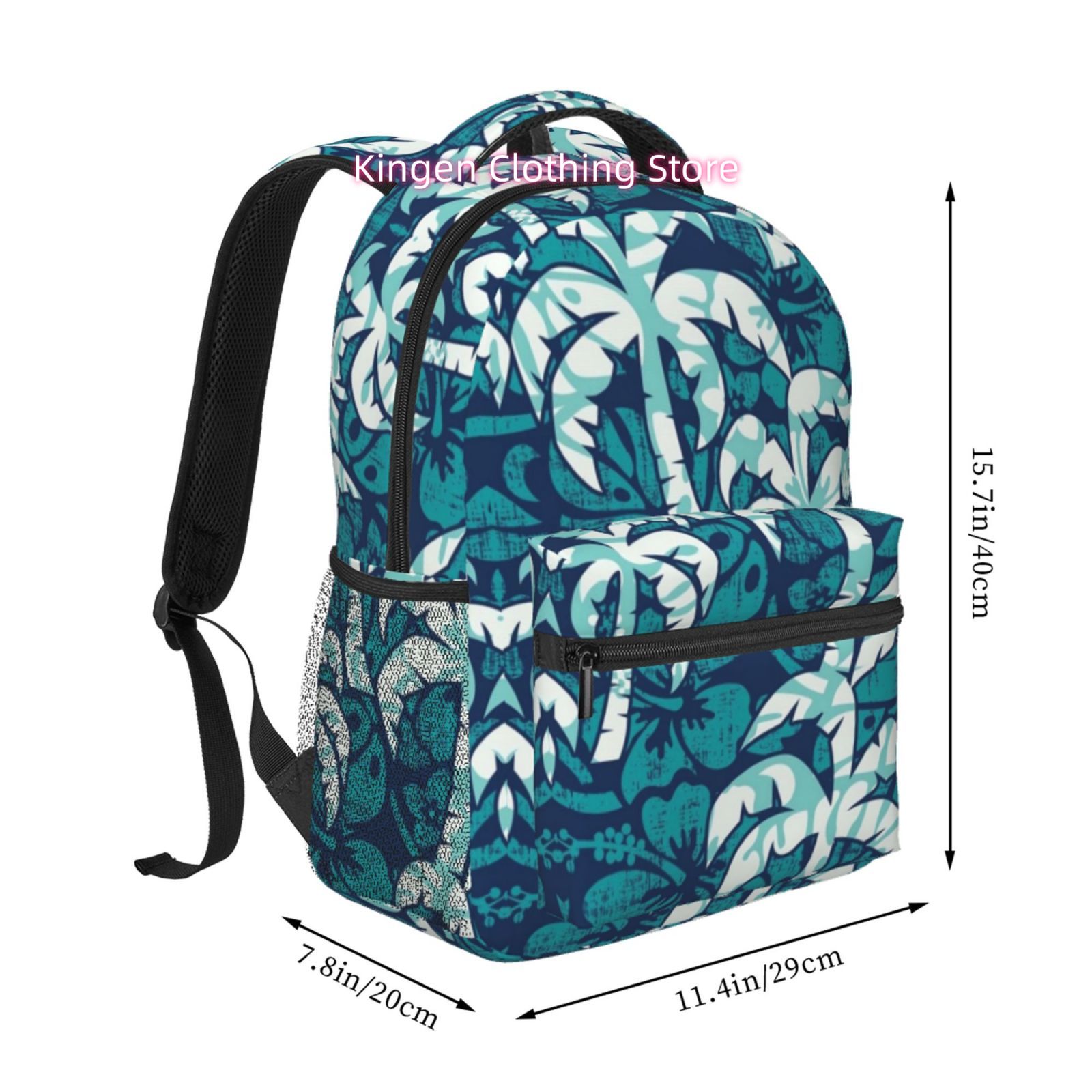 Teal Vintage Palm Tropical Pri - Tropic Strap Vintage recension och pris