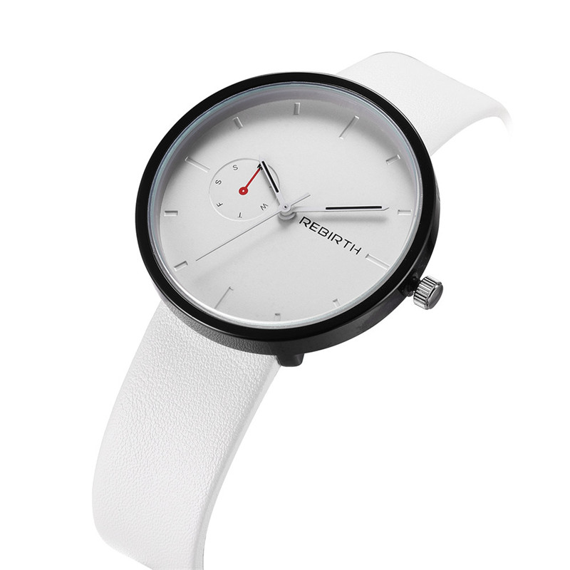2018 Rebirth Popular Men Women - Leather Watch Band Men recension och pris