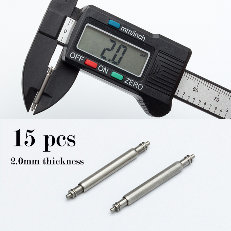 15pcs Watch Band Pin 2.0mm Dia - Spring Bar Tool Set recension och pris