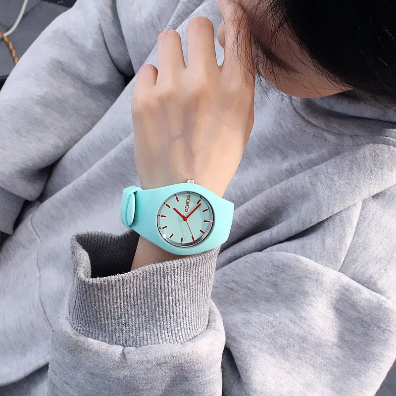 Men watch Women Cream Color Ul - Silicone Band Women recension och pris