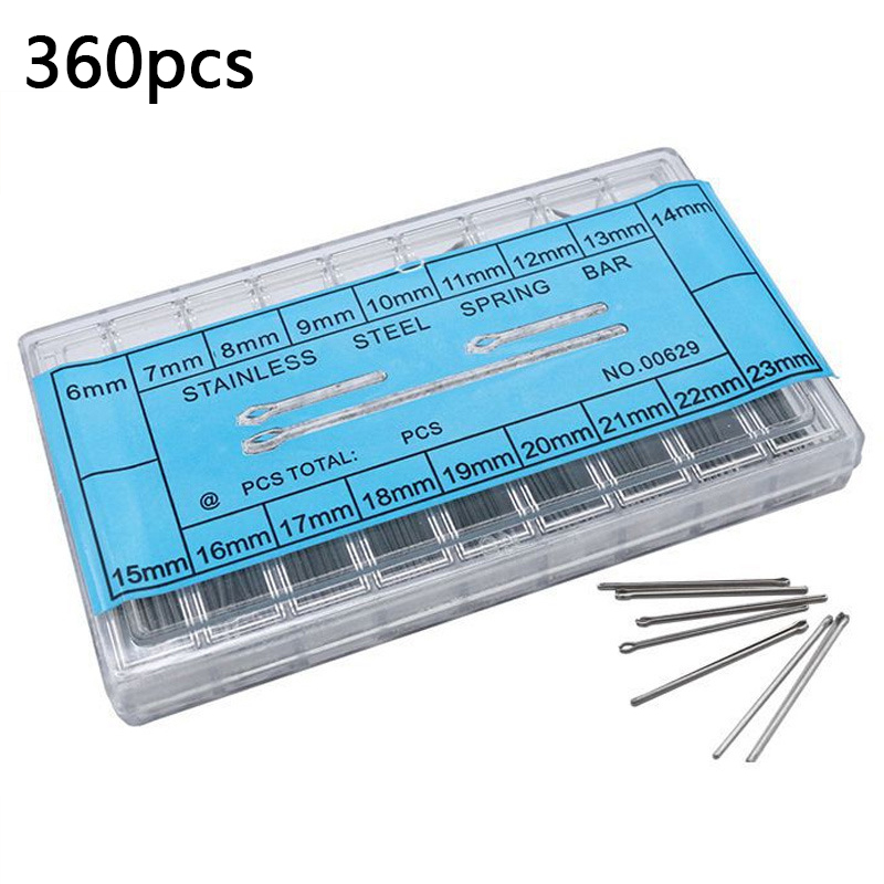 360 Pieces Split Pins Stainles - Spring Bar Tool Set recension och pris