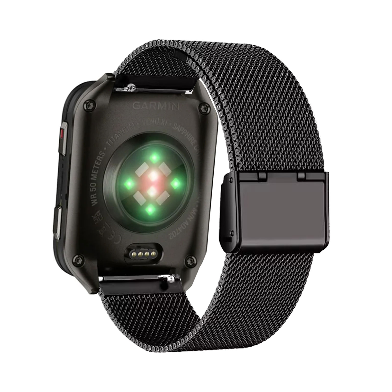 Metal Bands for Garmin Venu X1 - Mesh Strap Metal recension och pris