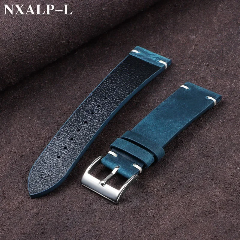 Vintage Oil Wax Leather Watch  - Nato Strap Nylon recension och pris