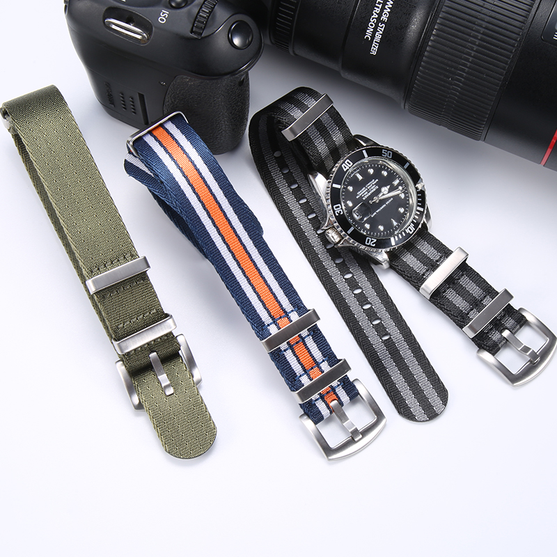 High End Soft Nylon Replacemen - Nato Strap Nylon recension och pris