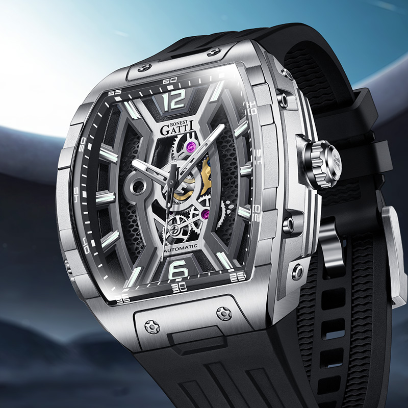BONEST GATTI Germany Automatic - Rubber Strap Diver recension och pris