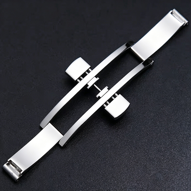 Watch Band Buckle Stainless St - Butterfly Clasp Deployant recension och pris