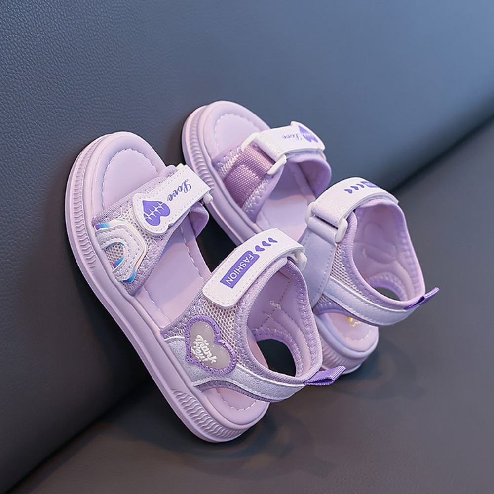 Girls' Heart-Shaped Princess S - Sport Loop Velcro recension och pris