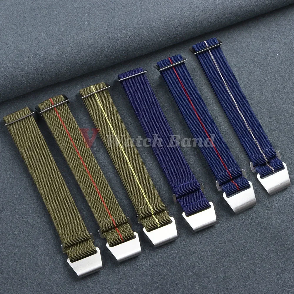 Elastic Watch Strap 60s French - Parachute Strap Elastic recension och pris