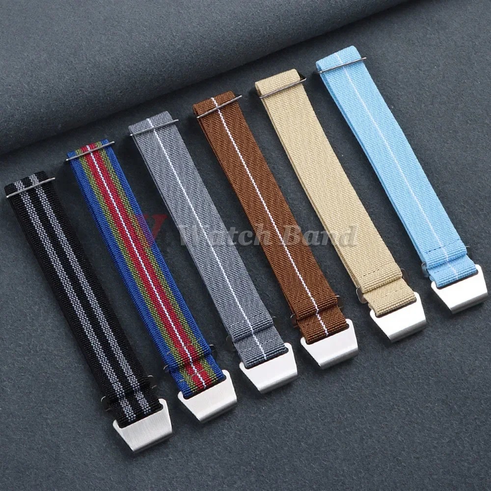 Elastic Watch Strap 60s French - Parachute Strap Elastic recension och pris