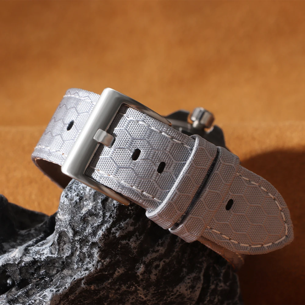 20mm 22mm Smooth Genuine Nylon - Perlon Strap Woven recension och pris
