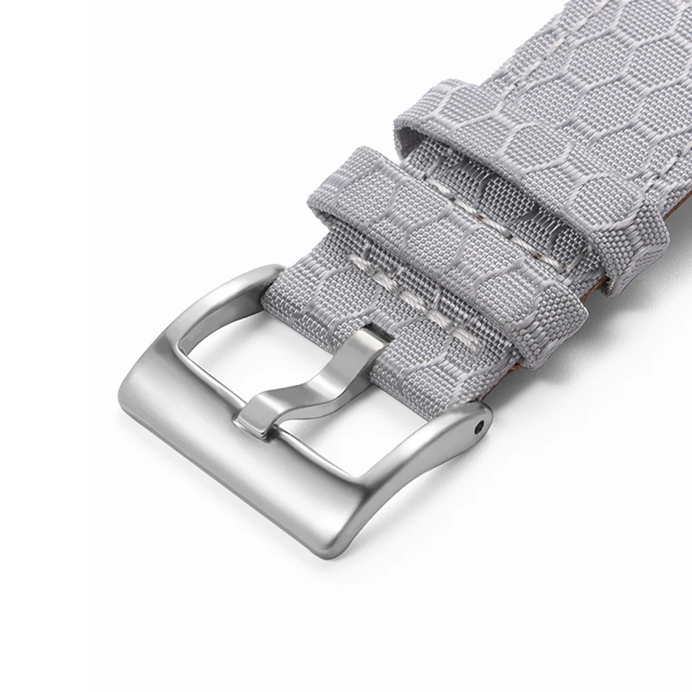 20mm 22mm Smooth Genuine Nylon - Perlon Strap Woven recension och pris
