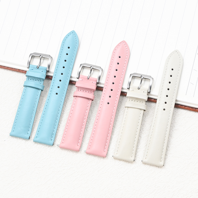 Genuine Leather Strap Band 12/ - Leather Strap Quick Release recension och pris