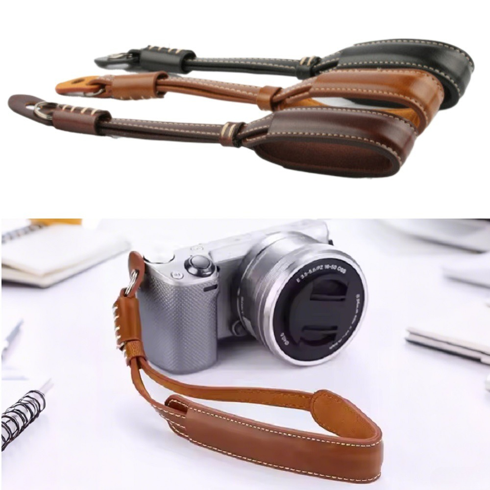 Quick Release Camera Wrist Str - Leather Strap Quick Release recension och pris