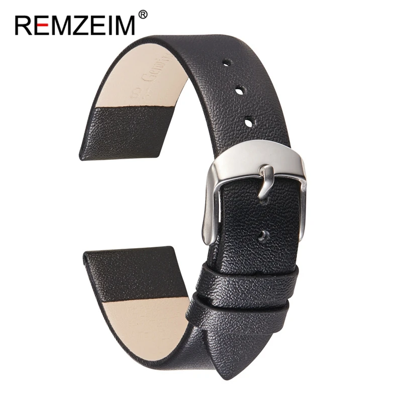 REMZEIM Soft Ultra-thin Calfsk - Suede Strap Watch recension och pris