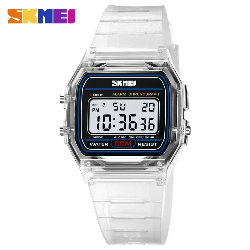 SKMEI 2056 Transparent TPU Str - Rubber Strap Diver recension och pris