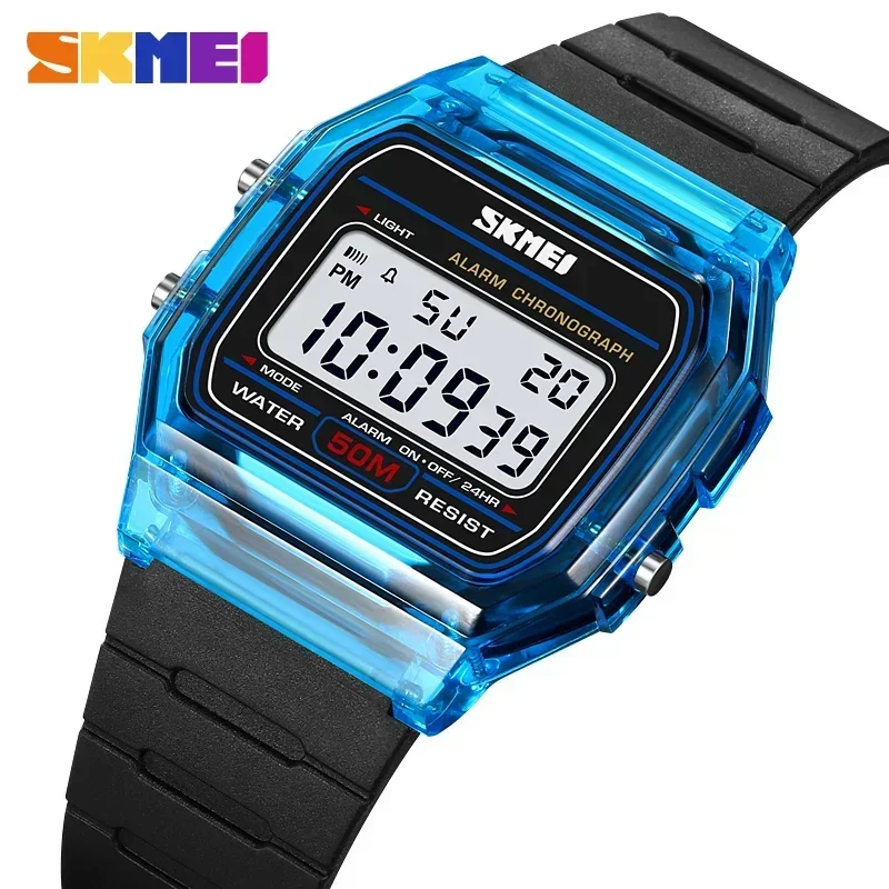 SKMEI 2056 Transparent TPU Str - Rubber Strap Diver recension och pris