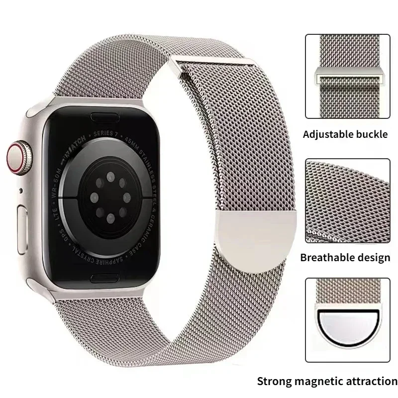 Magnetic Loop Strap For Apple  - Milanese Loop Magnetic recension och pris