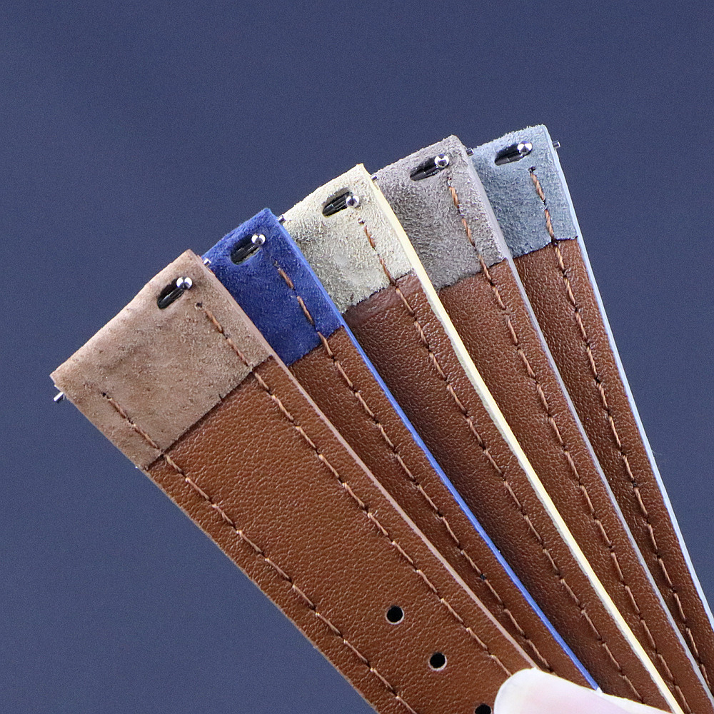 Premium Leather Suede Watch St - Suede Strap Watch recension och pris