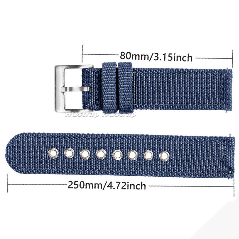 Nylon Strap 18mm 20mm 22mm Ban - Nato Strap Nylon recension och pris