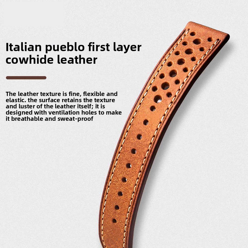 18 19 20 21 22mm Cowhide Watch - Suede Strap Watch recension och pris