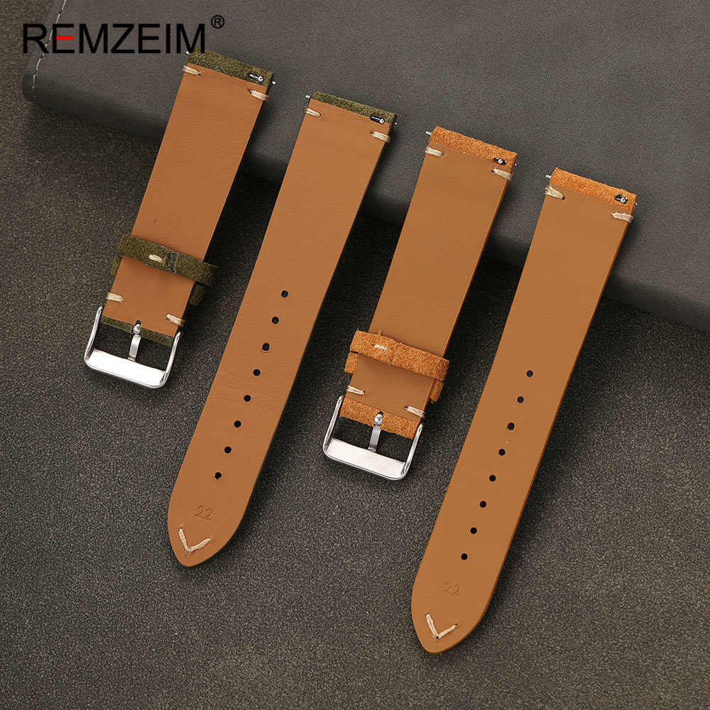 Unisex Suede Leather Watch Bel - Suede Strap Watch recension och pris