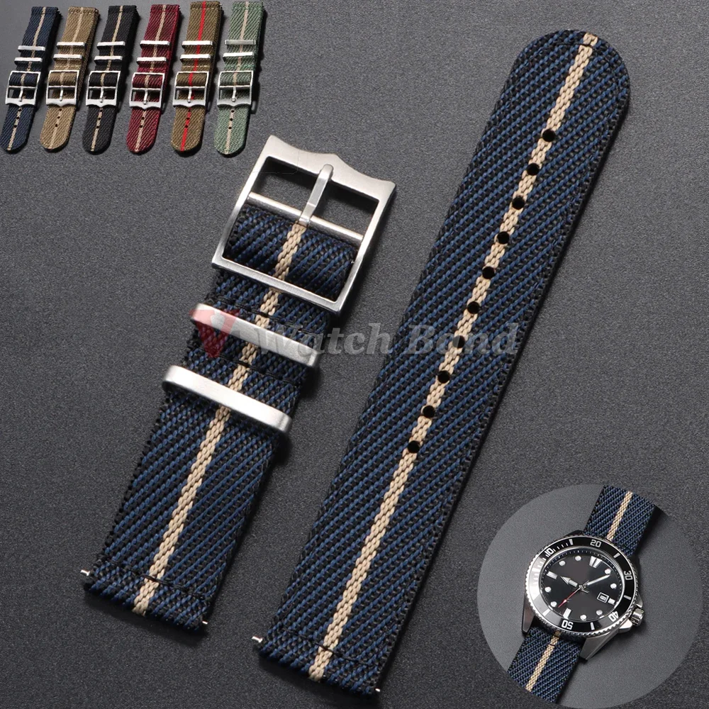 20 22mm Nylon Strap for Tudor  - Nato Strap Nylon recension och pris