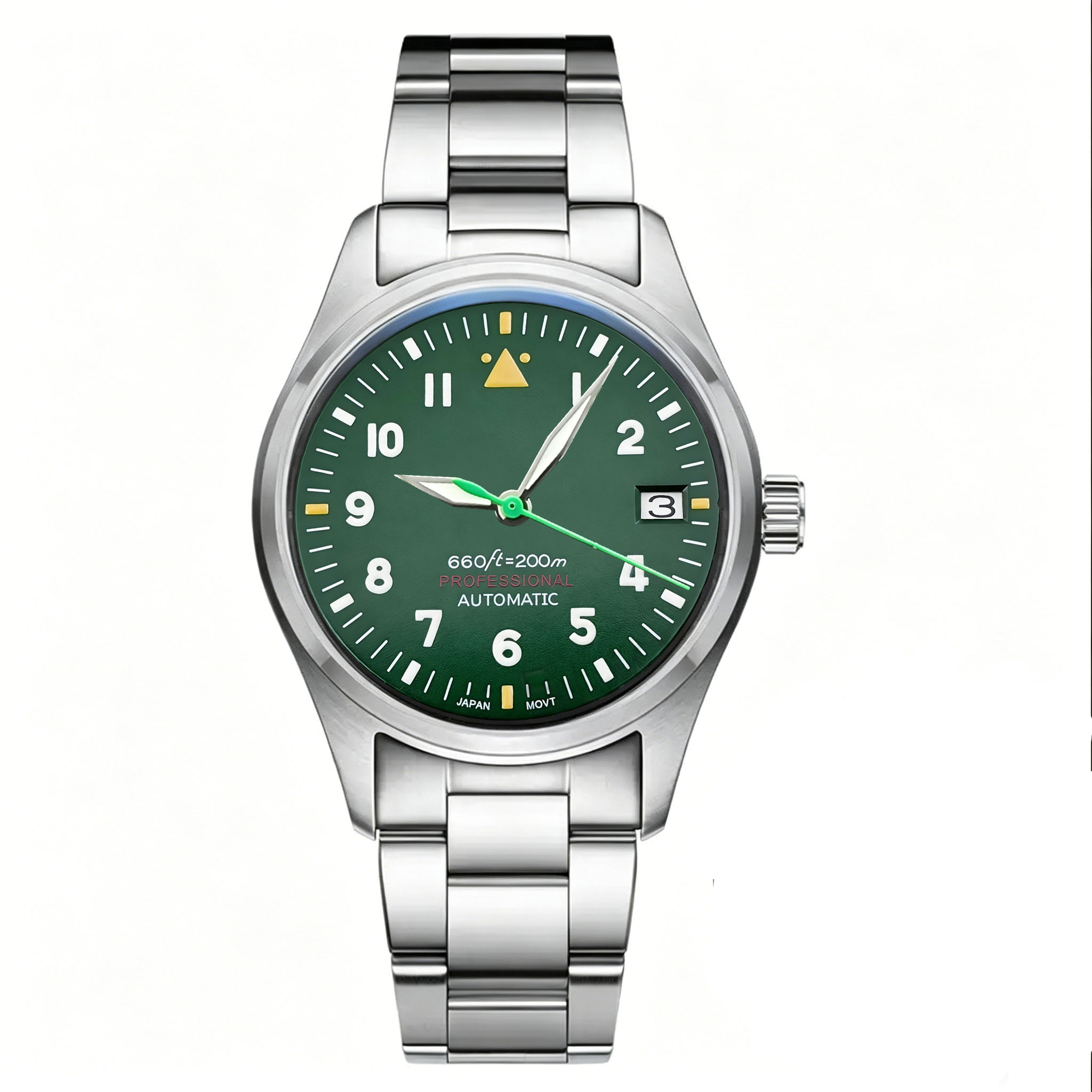 Custom LOGO 36mm 39mm Pilot Wa - Stainless Bracelet Diver recension och pris