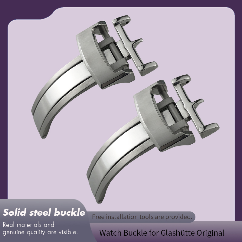 316L Stainless Steel Folding B - Butterfly Clasp Deployant recension och pris