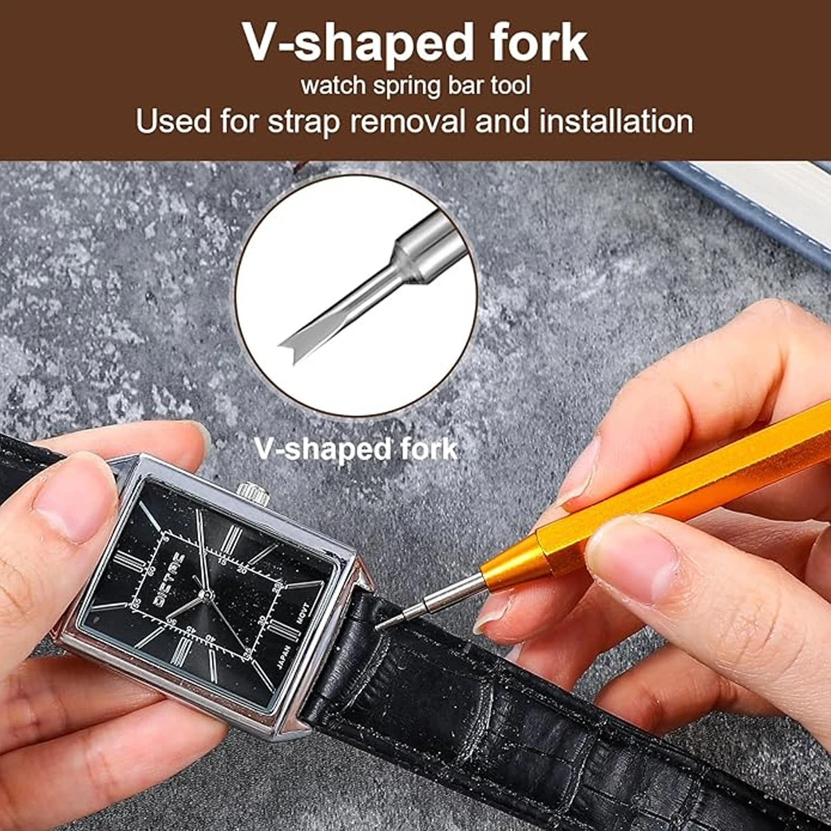 Double Ended Watch Spring Bar  - Spring Bar Tool Set recension och pris